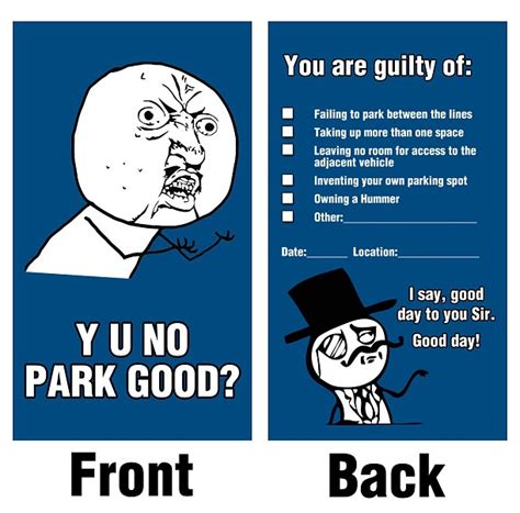 Printing business cards can be expensive, but here are some of the best places to get cheap business cards online with your own custom design. Y U NO PARK GOOD? | Zazzle.com | Cool business cards ...