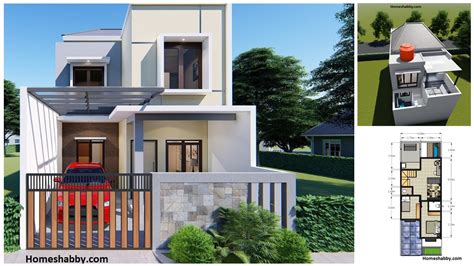 Tipe 36/84 untuk cluster perumahan. Desain dan Denah Rumah Minimalis Ukuran 6 x 15 M 2 Lantai ...