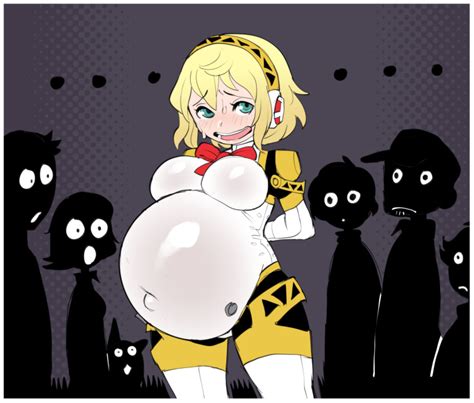 Rule 34 1girls Aegis Persona Aigis Persona Arms Behind Back