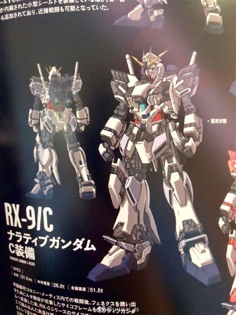 Narrative Gundam C Packs Revealed Gundam Kits Collection