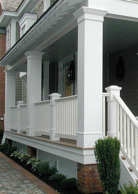 Composite Millwork And Trim In 2023 Porch Remodel House Columns