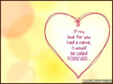 If My Love For You Had A Name It Would Be Called Forever Via