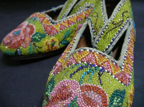 peranakan life malaysia nyonya kasot manek beaded slippers