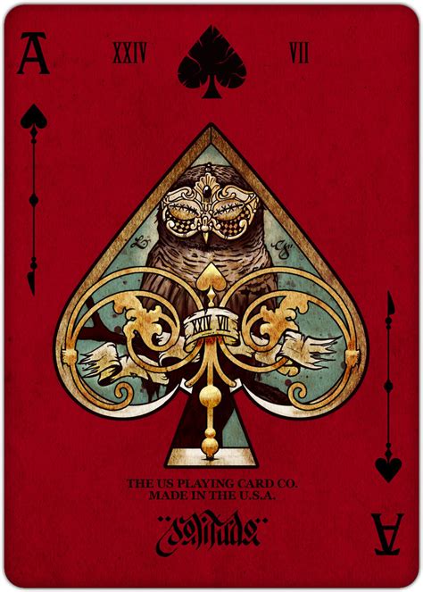 Everything has been several sets of playing card aces from different artists on deviantart. Requiem Playing Cards on Behance