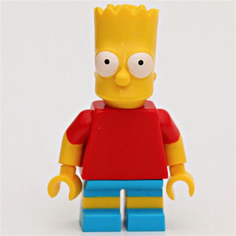 Lego Set Fig 000849 Bart Simpson Cmf 2014 Collectible Minifigures