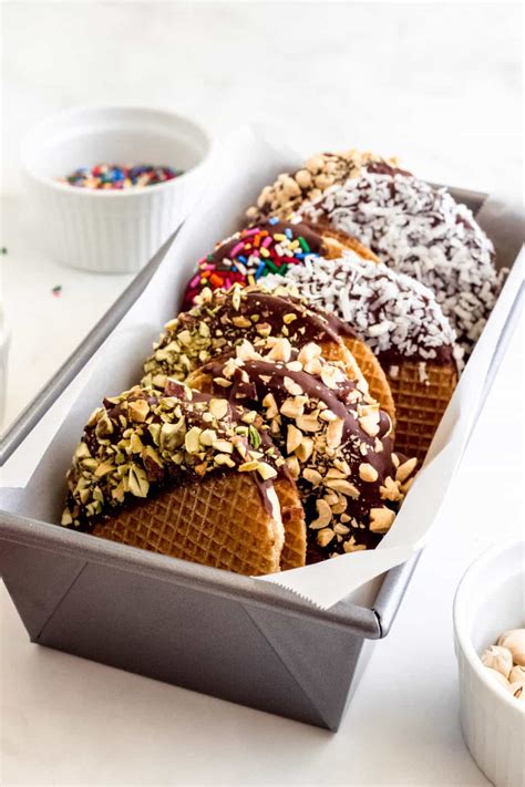 Stroopwafel Ice Cream Sandwiches Wanderzest