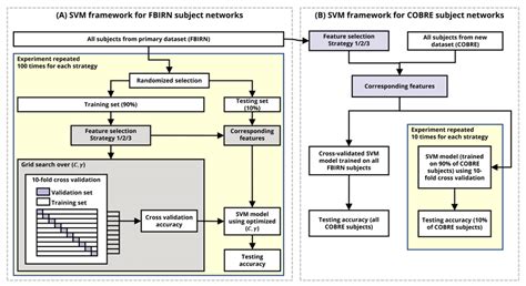 Framework For Svm Classification On Gig Ica And Str Estimated Networks