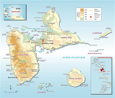 Guadeloupe Maps Printable Maps Of Guadeloupe For Download
