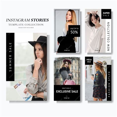 Premium Vector Instagram Story Marketing Template