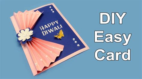 A stunning selection of animated diwali card designs for you to personalize with your own text, music and photos. DIY Diwali Greeting Card | Handmade Diwali card making ...