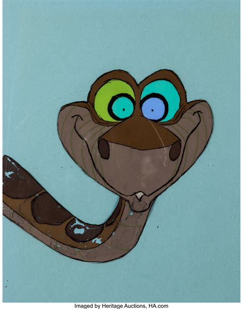 Jungle Book Kaa Production Cel (Walt Disney, 1967).... Animation | Lot