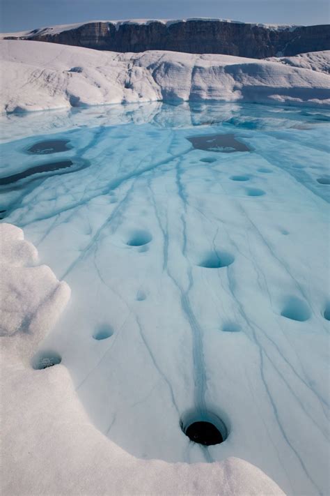 Cryoconite Holes Photo Tour Aerial Footage Greenland