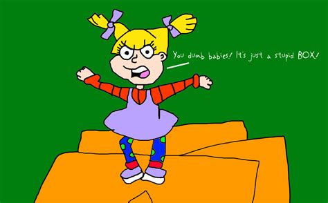Angelica Pickles Raged And Yelled Its A Box By Mjegameandcomicfan89