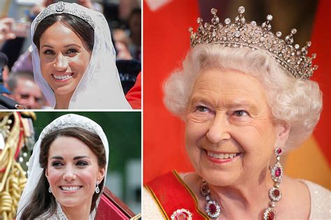 Queen Elizabeths Tiaras Who Will Inherit Her Many Crowns