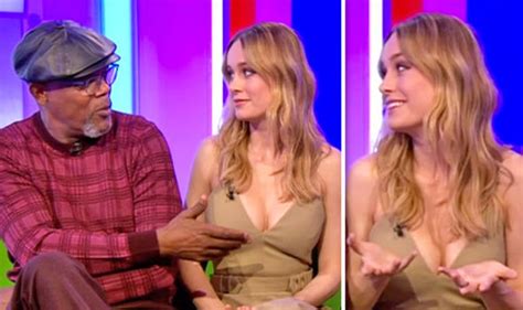 The One Show Viewers Slam Brie Larson As She Dons Boob Baring Outfit For Family Show Tv