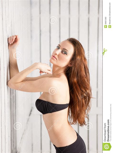 seksowna pozuje brunetki dziewczyna zdjęcie stock obraz złożonej z kobieta pozorny 29051282