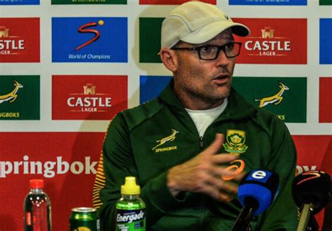 Nienaber Expects More Polished Springboks Against All Blacks