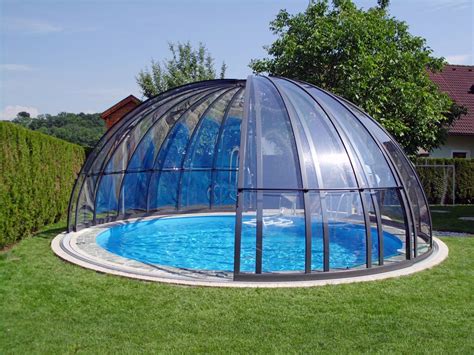 High Level Pool Dome High Level Pool Enclosure My Pool Direct