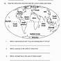 The Continents And Oceans Worksheets