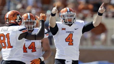 Kansas State Prepares To Face Two Oklahoma State Quarterbacks Kansas City Star