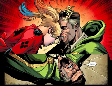 Harley Quinn Head Butts Ras Al Ghul Injustice Ii Comicnewbies