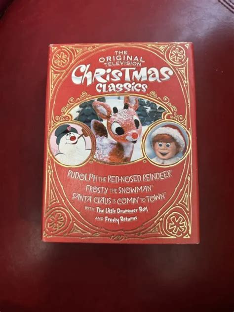 The Original Television Christmas Classics Rudolph Frosty Santa 4 Dvd