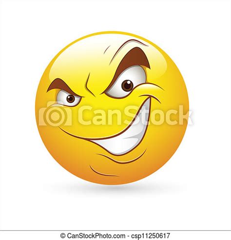 Cunning Evil Smiley Expression Creative Conceptual Design Art Of