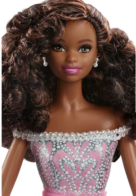 2017 Birthday Wishes Barbie African American Doll Dvp50 In Stock Now