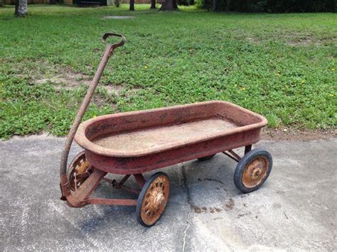 Antique Red Wagon