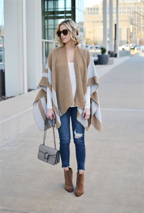 How To Wear A Poncho Straight A Style