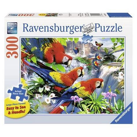 Ravensburger Tropical Birds 300 Piece Large Format Jigsaw Puzzle