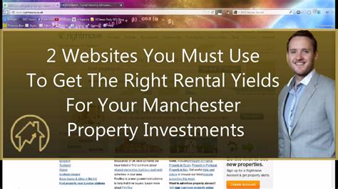 2 Websites You Must Use To Get The Right Rental Yields For Your Manchester Property Investments