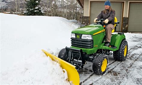 Snow Removal Riding Mower Attachment John Deere Gb