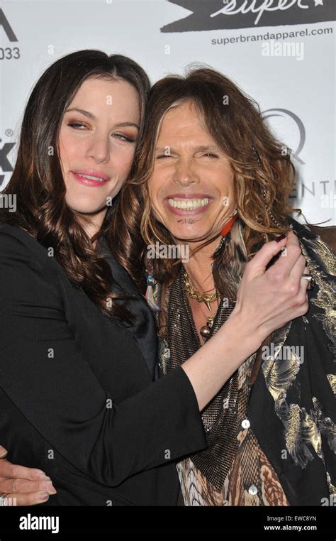 Los Angeles Ca March 21 2011 Liv Tyler And Father Steven Tyler At The Los Angeles Premiere Of