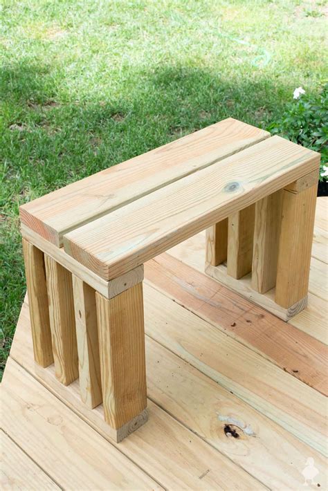 How To Make Wooden Patio Bench Patio Furniture