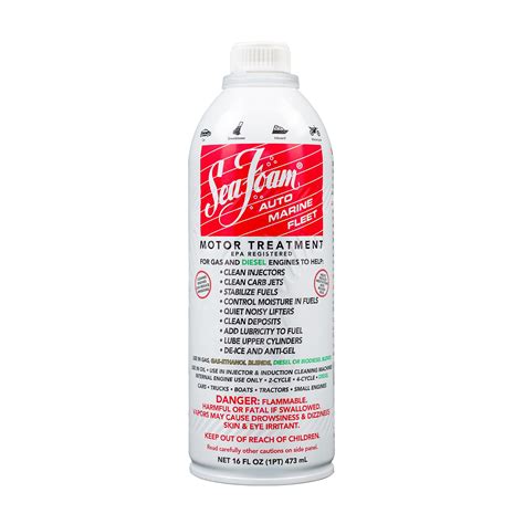 Sea Foam Sf 16 Motor Treatment 16 Oz White