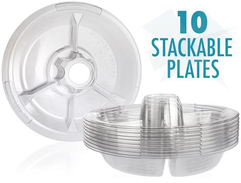 The Goplate Reusable Party Plate Doubles As Drink Holder