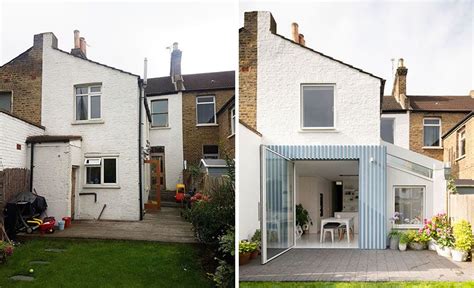 Before And After A Rear Extension Opens This House To The Garden