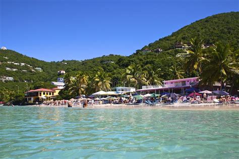 Cane Garden Bay In Tortola Karibisch Stockfoto Bild Von Karibisch Sch N