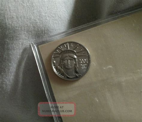 2001 110 Oz American Eagle Platinum Coin