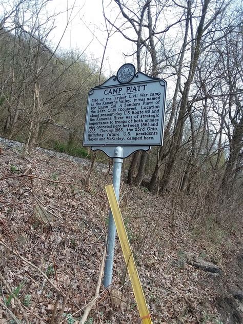 Camp Piatt Highway Historical Marker