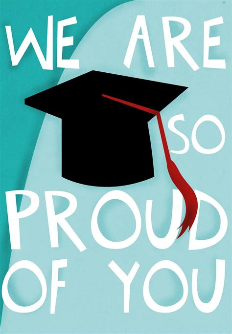 Were So Proud Of You Free Printable Congratulations Card Greeting
