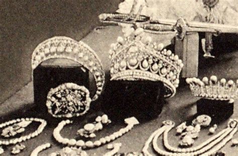 Empress Alexandra Feodorovnas Pearl And Diamond Diadem