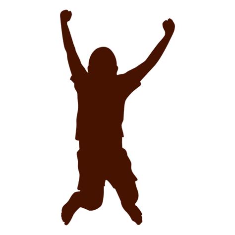 Child Jumping Silhouette Transparent Png And Svg Vector File