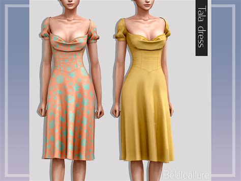 Belaloalluretala Dress Patreon The Sims 4 Catalog