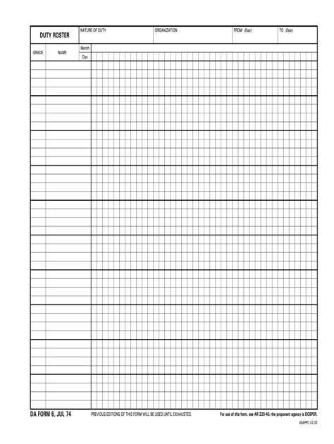 Da 6 1974 2024 Form Fill Out And Sign Printable Pdf Template