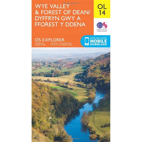 Explorer Ol14 Wye Valley And Forest Dean Explorer Maps 125000