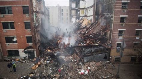 Six Dead In New York City Buildings Collapse Bbc News