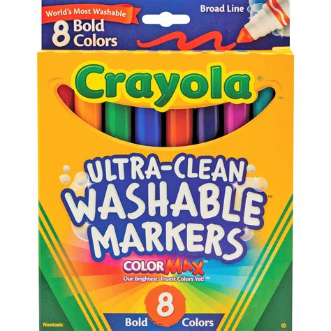 Crayola Colored Pencils Crayons And Washable Markers Value Pack