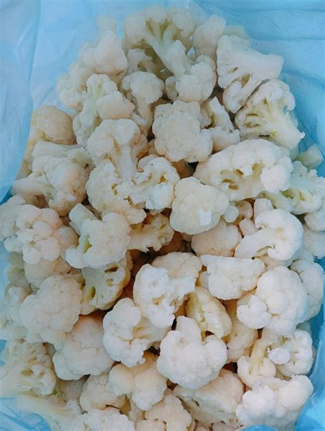 A Grade White Frozen Cauliflower Florets Loose Rapid Freeze At Rs 130kg In Kashipur